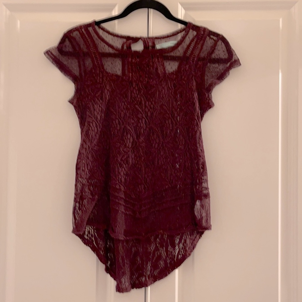 Lace tshirt